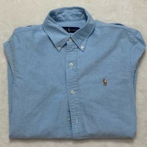 Denim Polo Shirt